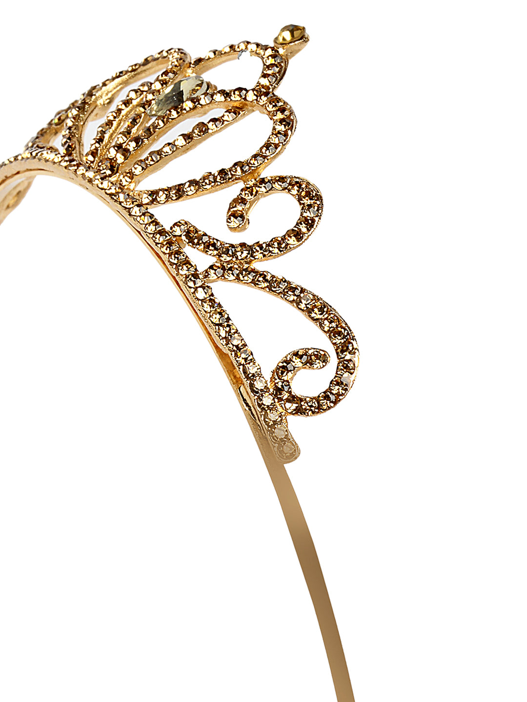 Vogue Hair Accessories Gold Crown Hairband