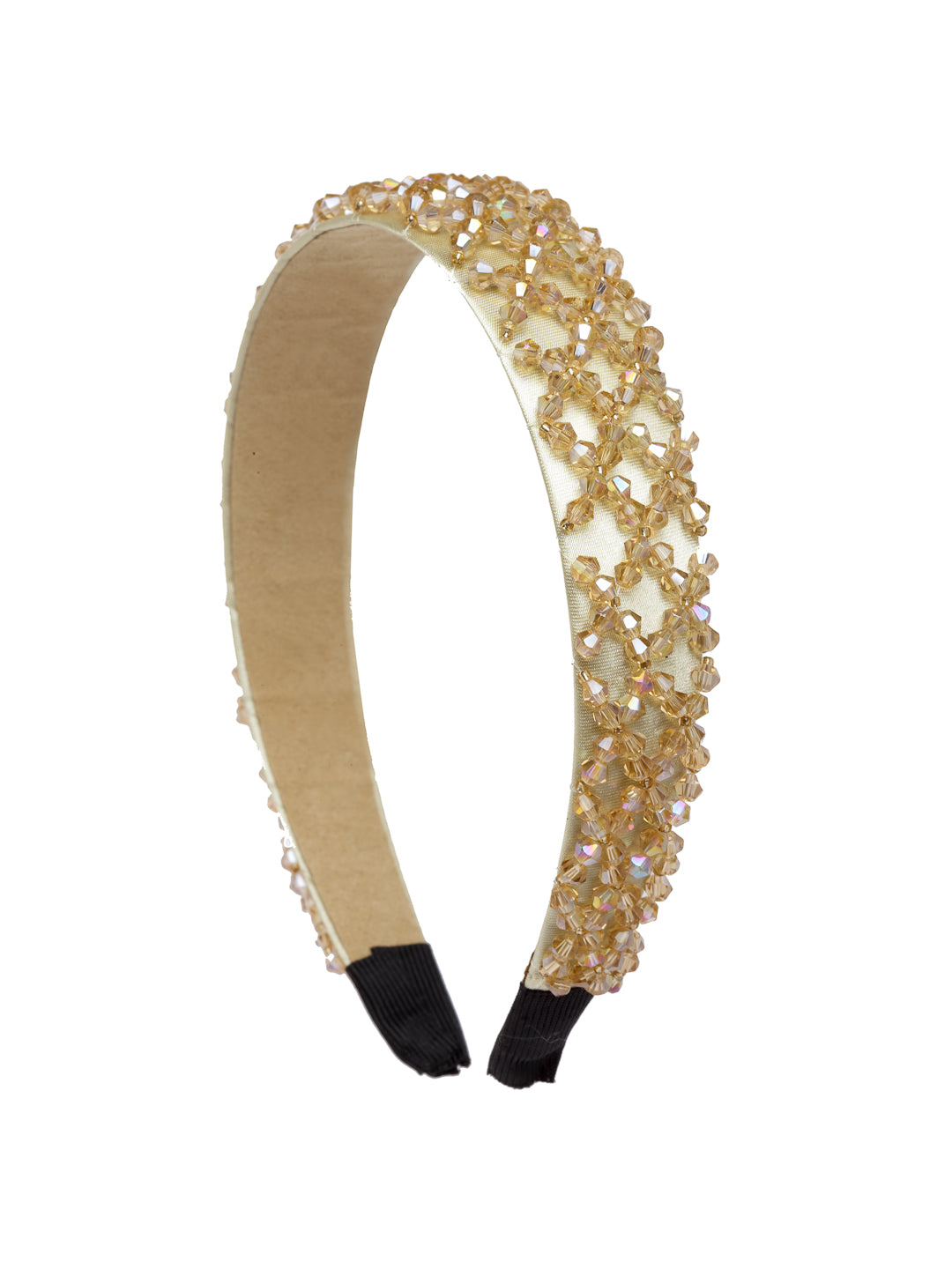 Vogue Hair Accessories Gold Crystal Hairband
