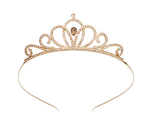 Vogue Hair Accessories Gold Crown Hairband