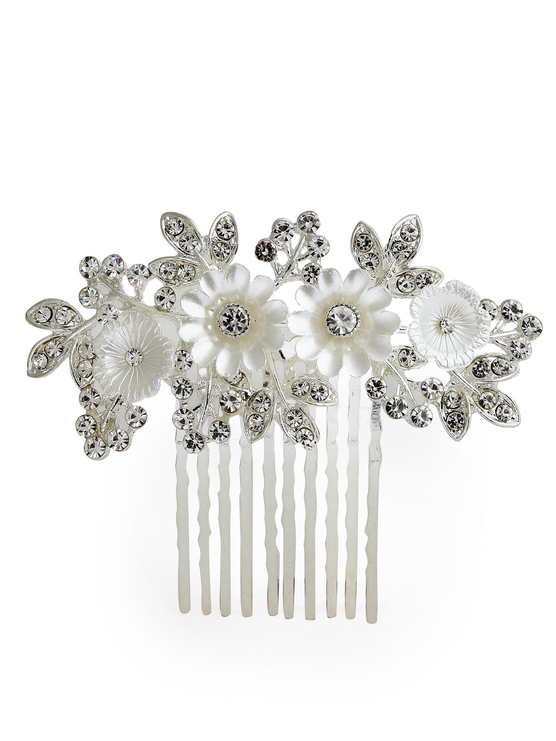 Vogue Hair Accessories Silver Hair Comb Clip