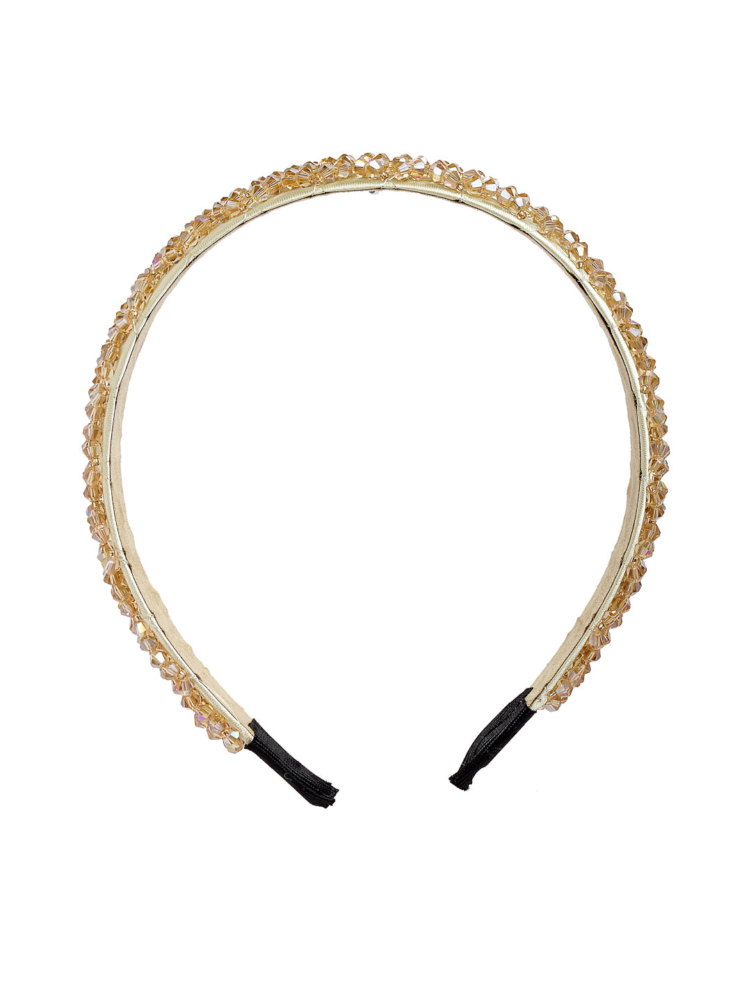 Vogue Hair Accessories Gold Crystal Hairband