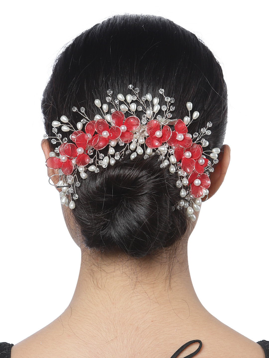 Vogue Hair Accessories Red fancy Stylish Hair Clip