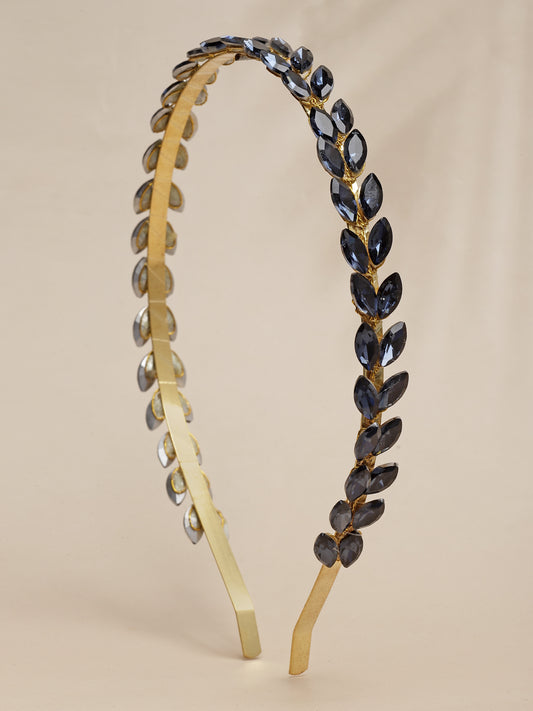 Vogue Hair Accessories Blue Fancy Party Hair Band Headband Hair Accessories For Girls and Women