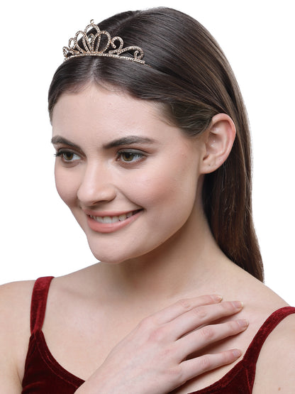 Vogue Hair Accessories Gold Crown Hairband
