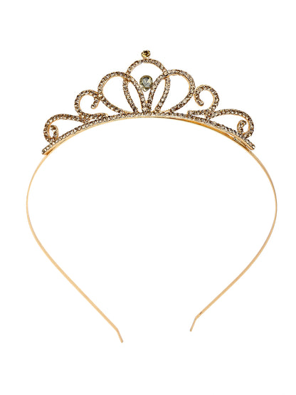 Vogue Hair Accessories Wedding Party Fancy Bridal Princess Head Crown Metal Hairband