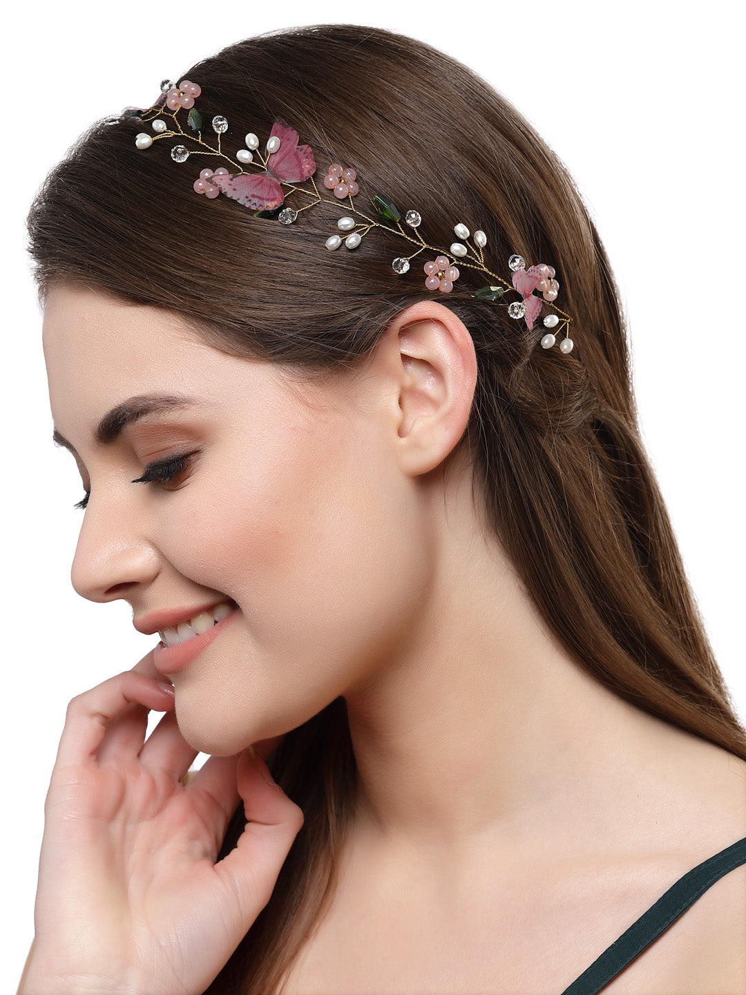 Vogue hair Accessories Pink Butterfly Hair Accessories