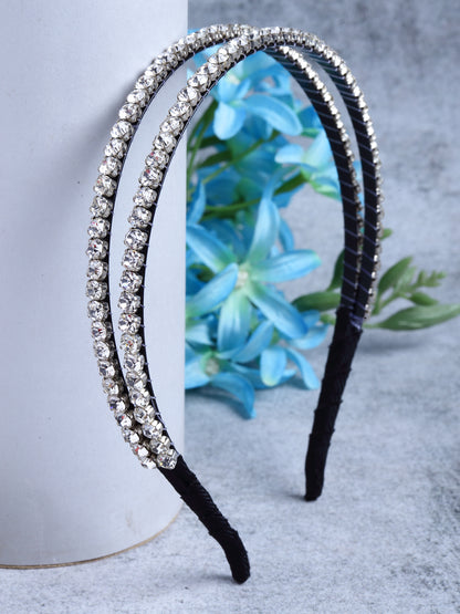 Vogue Hair Accessories Double Layer Hairband - Trendy Headband for Girls and Women