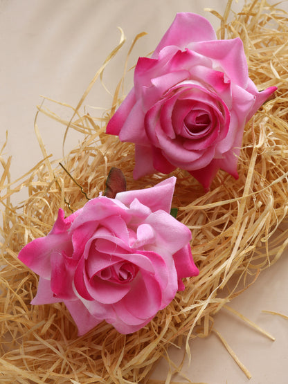 Vogue Hair Accessories Pink Rose Juda Hair Pin