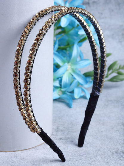 Vogue Hair Accessories Double Layer Hairband - Trendy Headband for Girls and Women