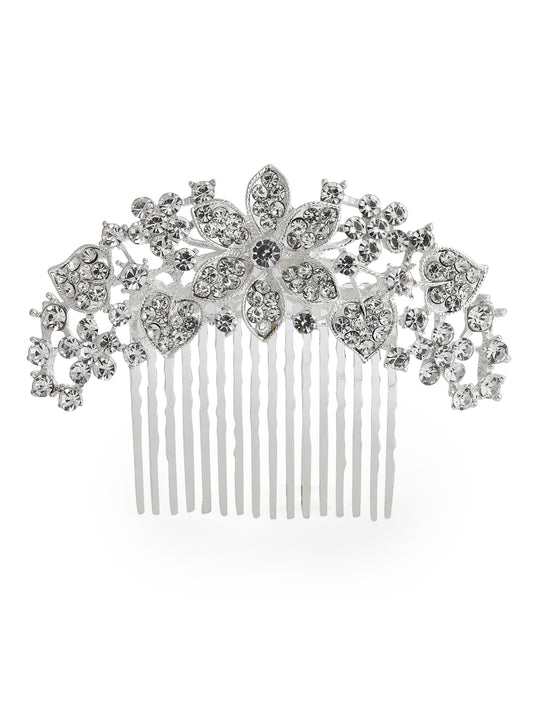 Vogue Hair Accessories Silver  Hair Comb Clip