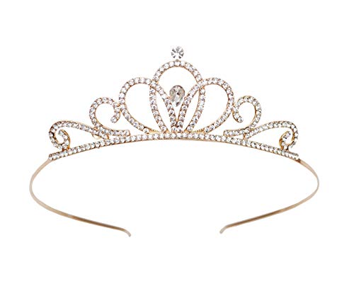 Vogue Hair Accessories Wedding Party Fancy Bridal Princess Head Crown Metal Hairband