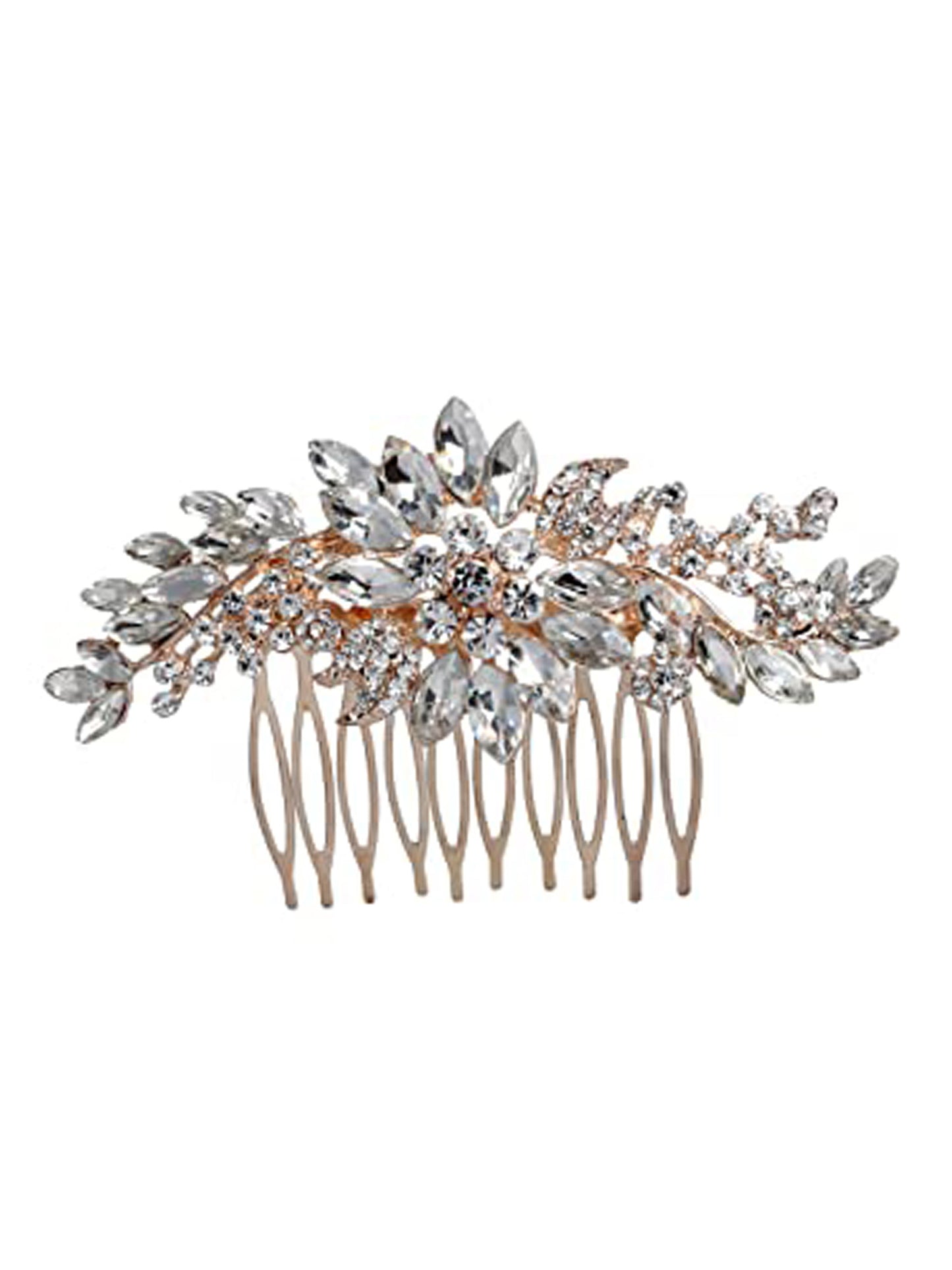 Vogue Hair Accessories Gold Fancy Hair Comb Clip