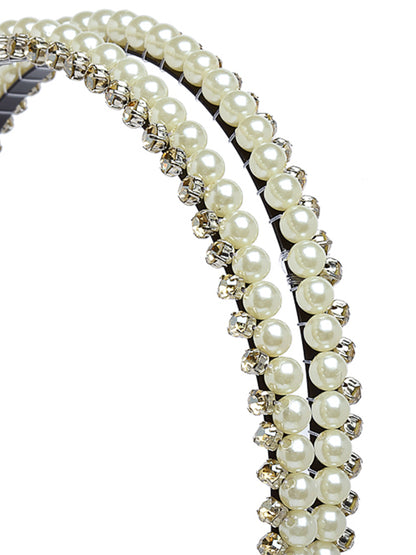 Vogue Hair Accessories Trendy Double Layer Hairband Headband for Women