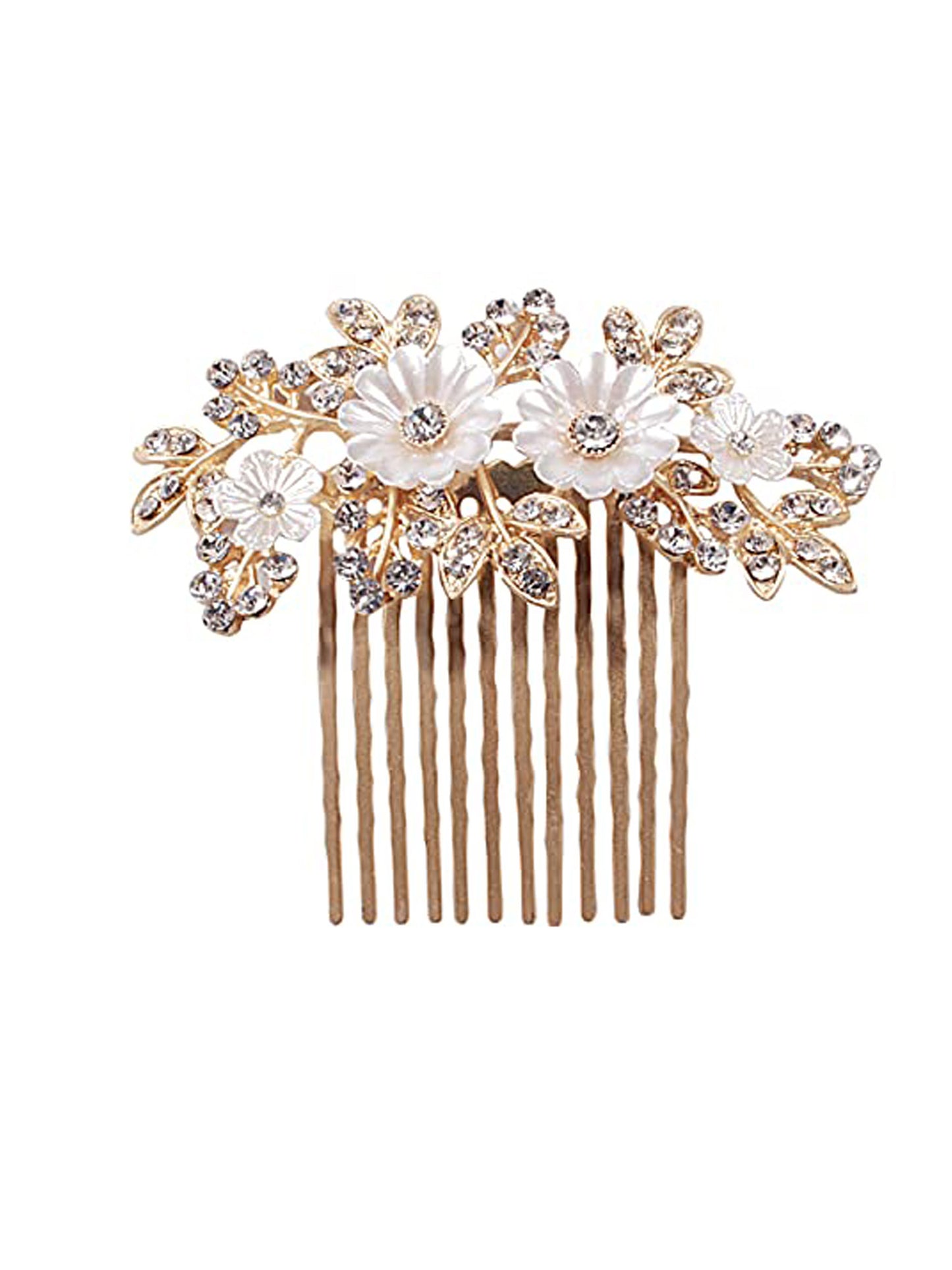 Vogue Hair Accessories Gold  Hair Comb Clip