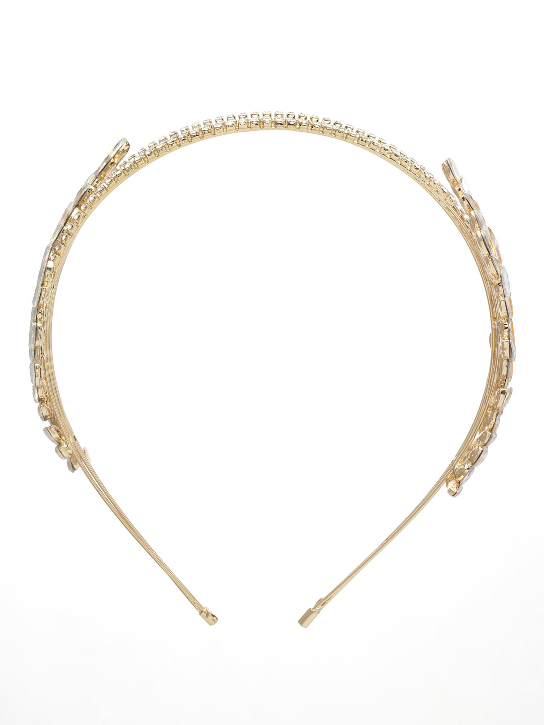 Vogue Hair Accessories Gold Trippel Line Hairband for Women & Girls (Gold)