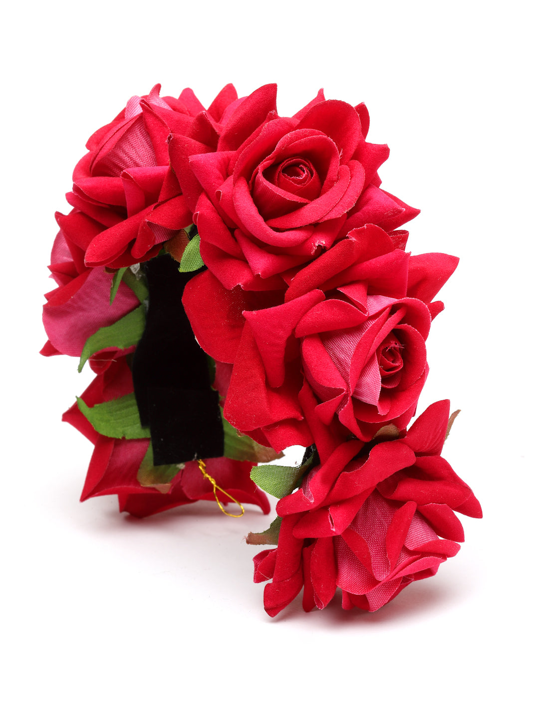 Vogue Hair Accessories Red Rose Juda Bun for Women and Girls