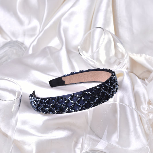 Vogue Hair Accessories Blue Crystal Hairband