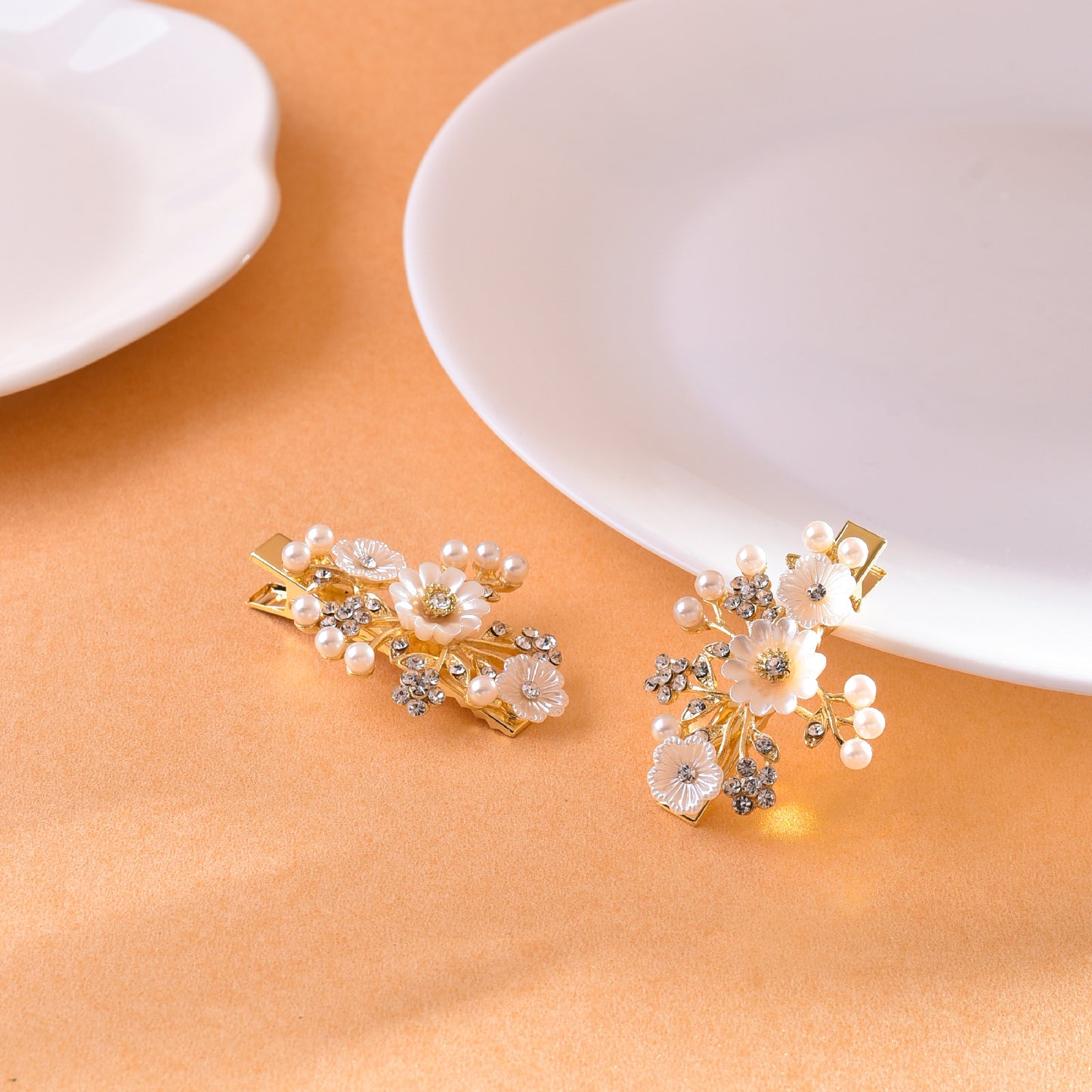 Vogue Hair Accessories Gold Shell Hair Pin