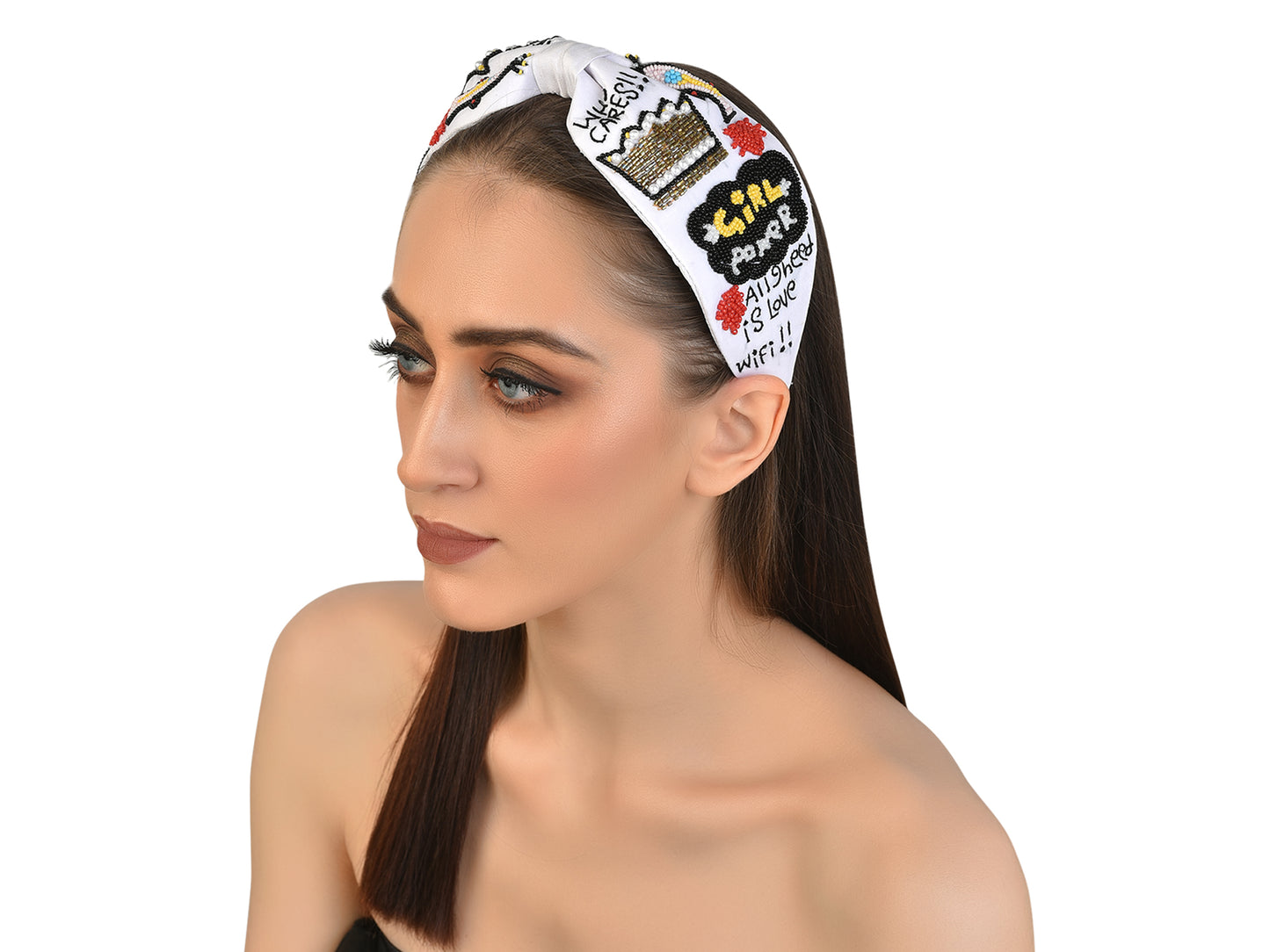 Vogue Hair Accessories Handmade Party Fancy Metal Hairband Headband