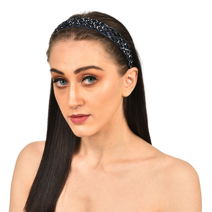 Vogue Hair Accessories Blue Crystal Hairband