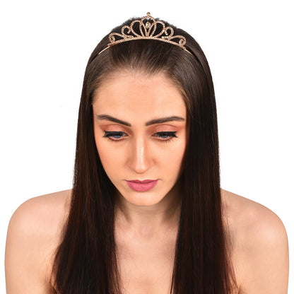 Vogue Hair Accessories Gold Crown Hairband