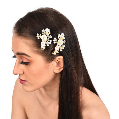 Vogue Hair Accessories Gold Shell Hair Pin