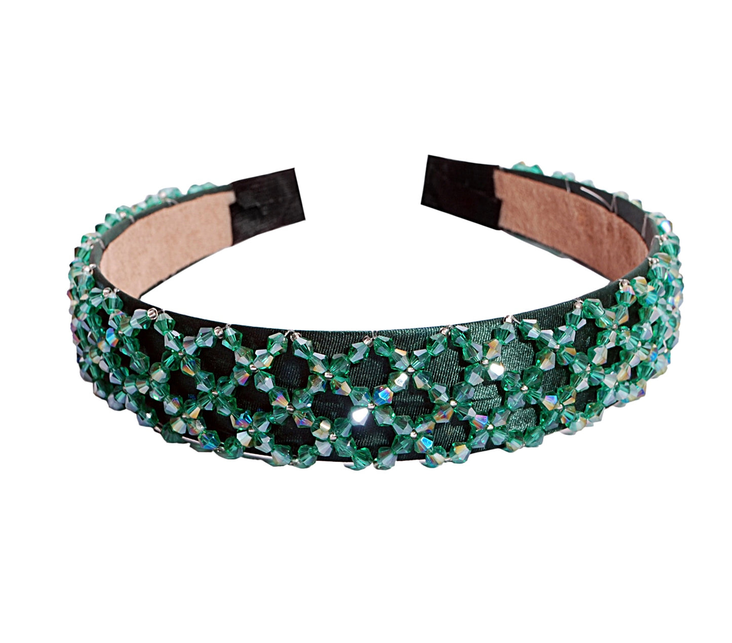 Vogue Hair Accessories Green Crystal Hairband