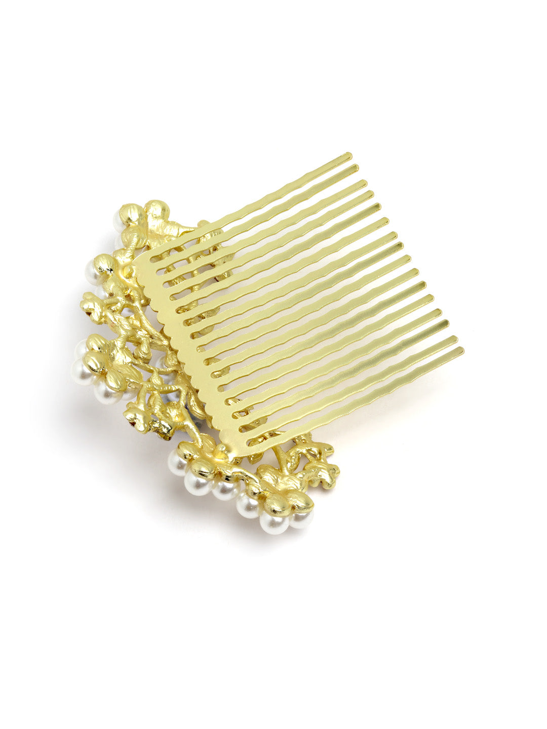 Vogue Hair Accessories Gold Fancy Hair Comb Clip