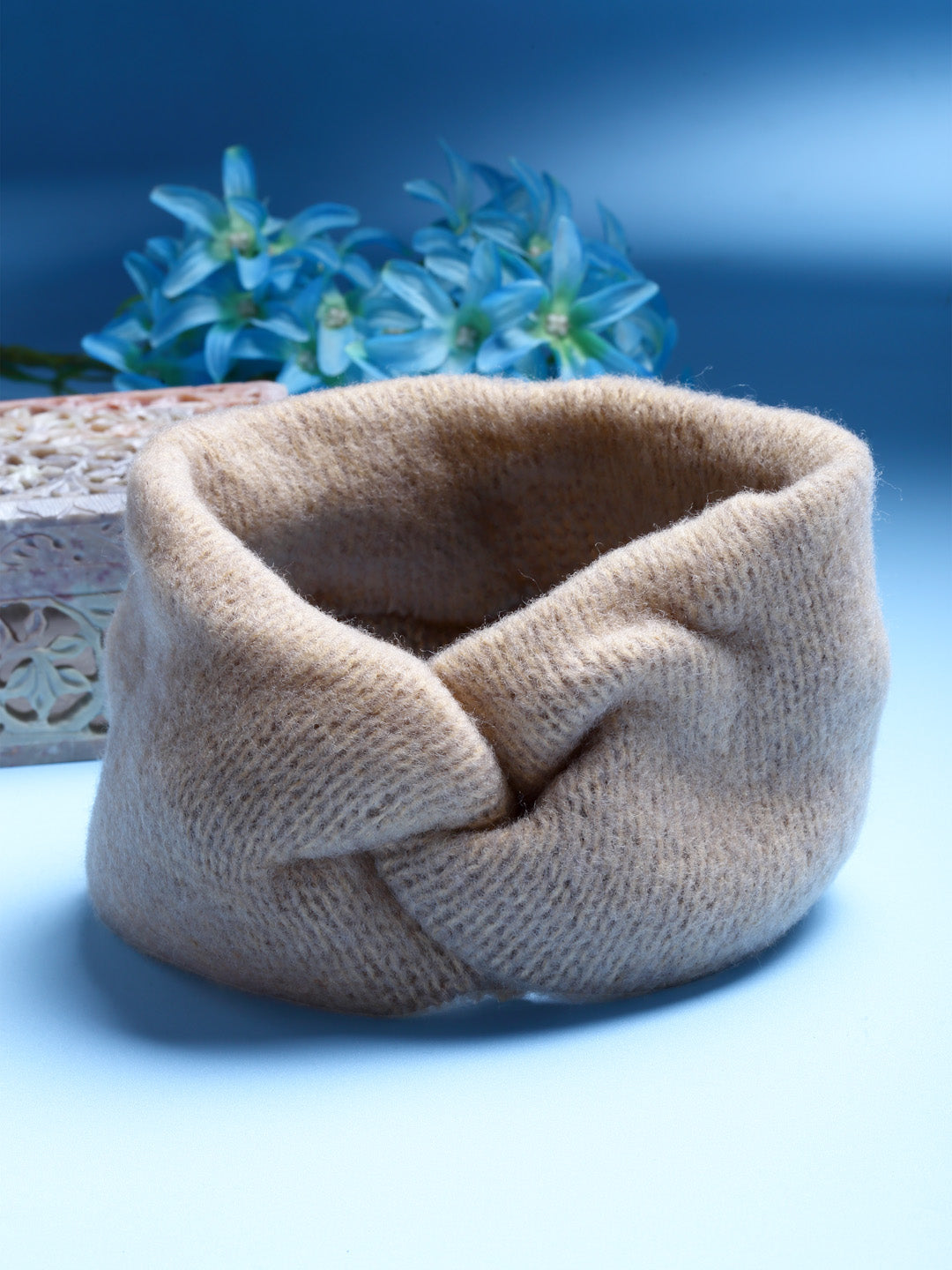 Vogue Hair Accessories Beige Woollen  Headband