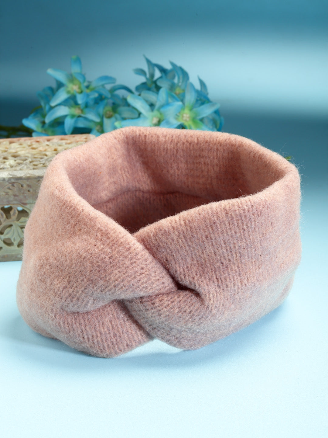 Vogue Hair Accessories Soft Knot Woollen Knitted Warm Head Band Head Wrap Hairband Ear Warmer Hair Accessories for Winters (Plain)