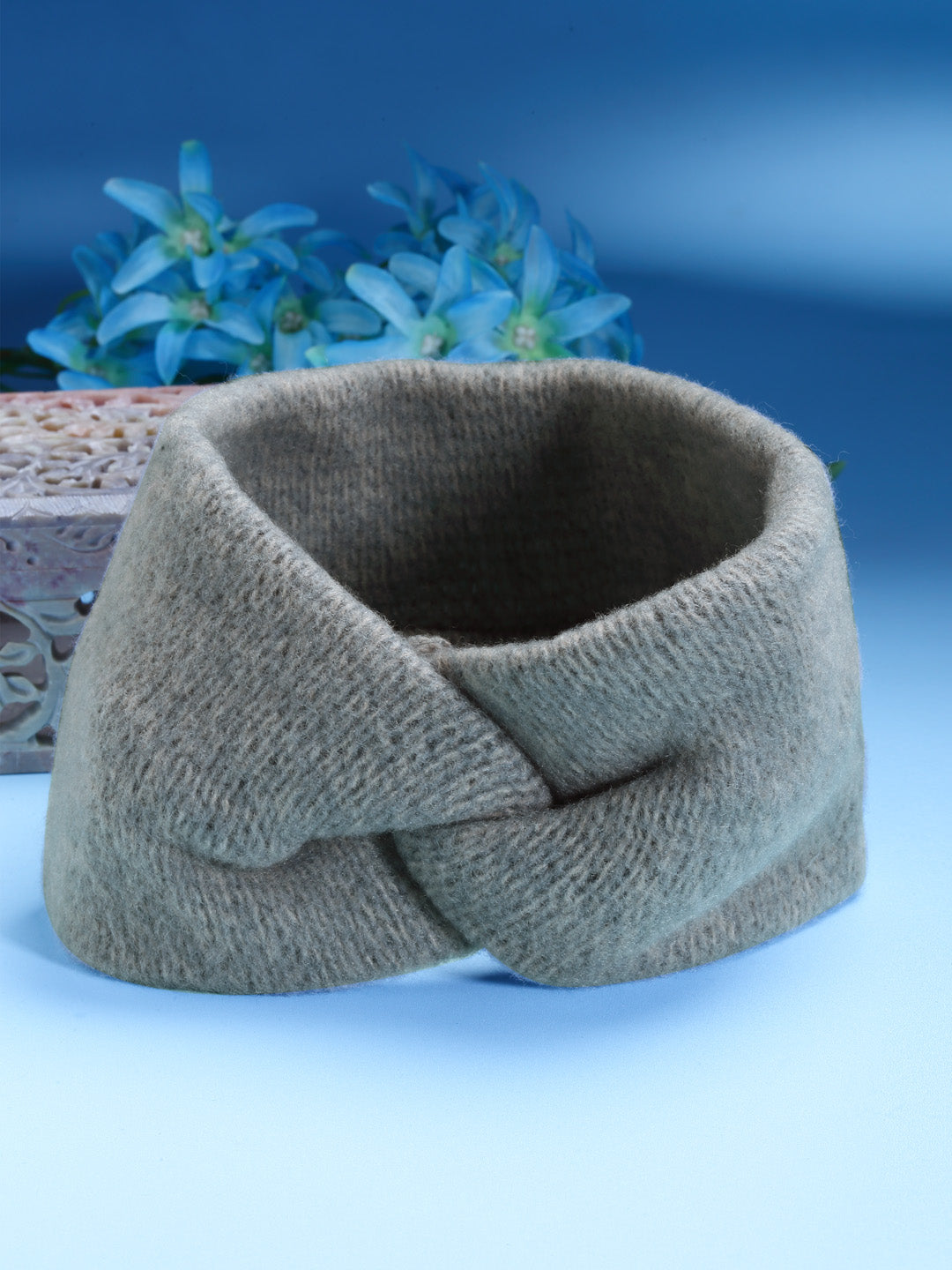 Vogue Hair Accessories Soft Knot Woollen Knitted Warm Head Band Head Wrap Hairband Ear Warmer Hair Accessories for Winters (Plain)