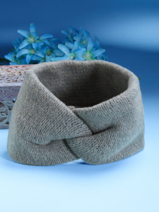 Vogue Hair Accessories Grey Woollen  Headband