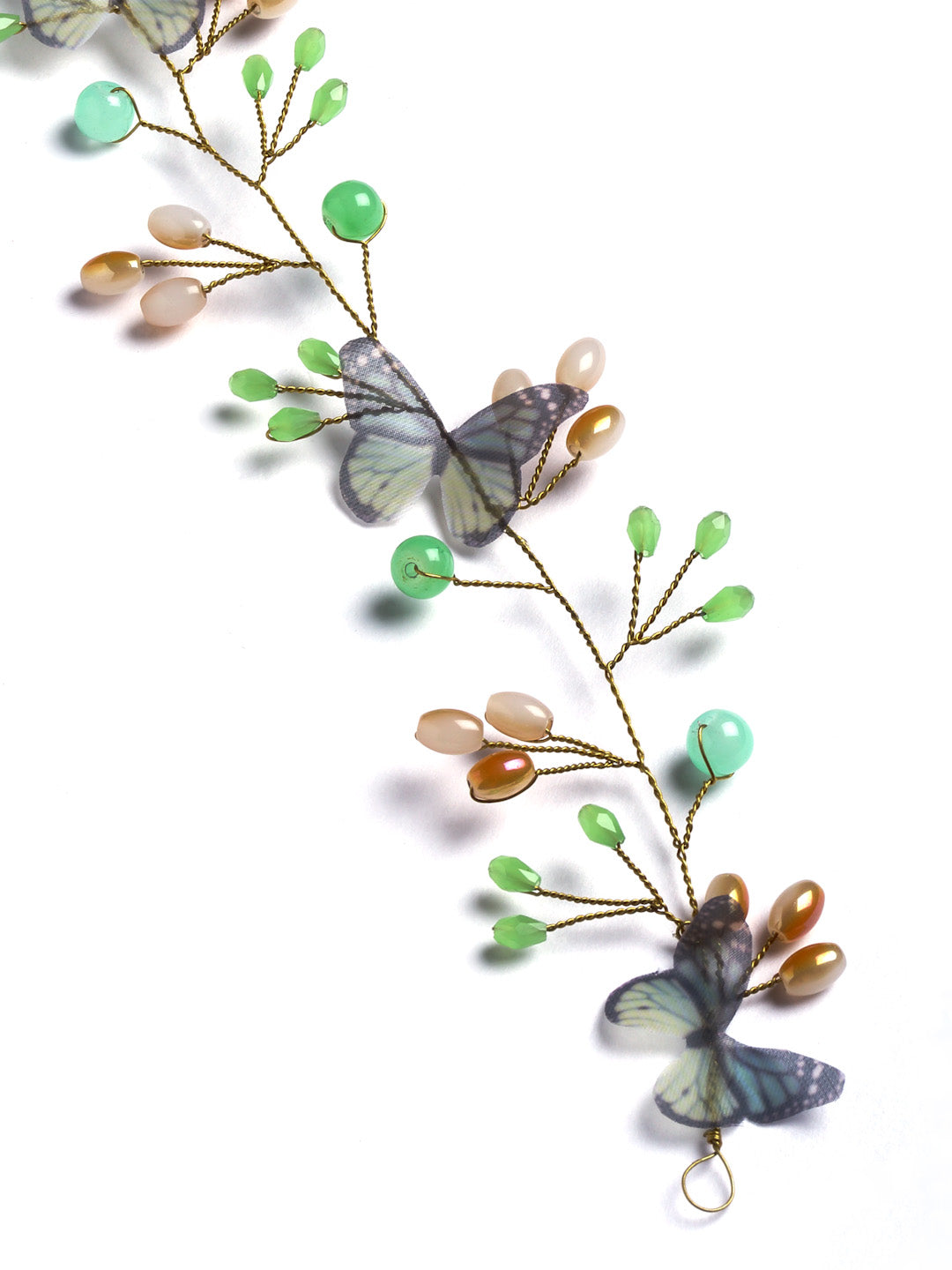 Vogue hair Accessories Green Butterfly Hair Accessories