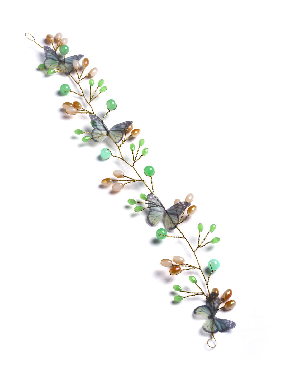 Vogue hair Accessories Green Butterfly Hair Accessories