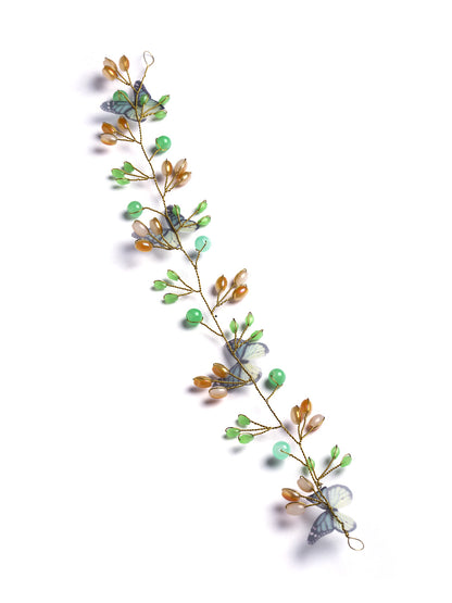 Vogue hair Accessories Green Butterfly Hair Accessories