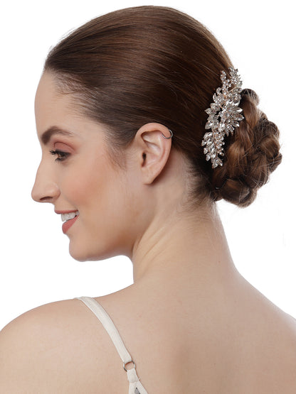 Vogue Hair Accessories Gold Fancy Hair Comb Clip