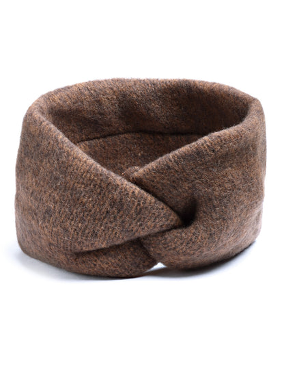 Vogue Hair Accessories Soft Knot Woollen Knitted Warm Head Band Head Wrap Hairband Ear Warmer Hair Accessories for Winters (Plain)