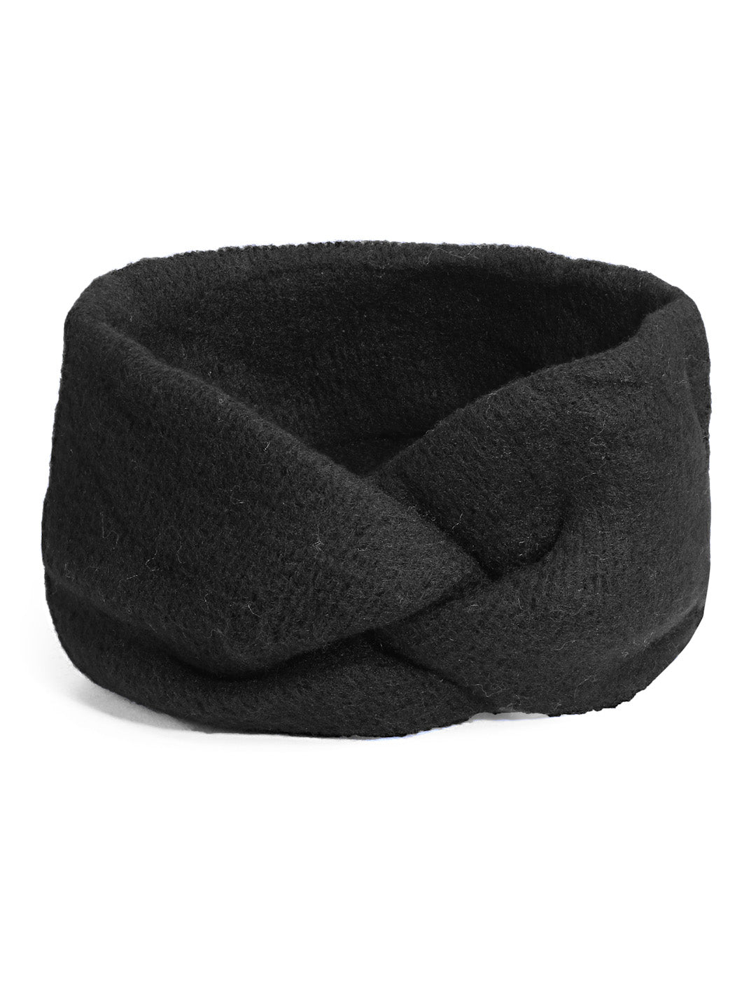 Vogue Hair Accessories Black Woollen  Headband