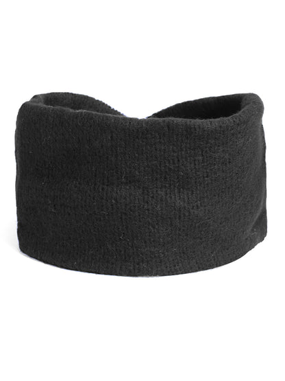 Vogue Hair Accessories Black Woollen  Headband