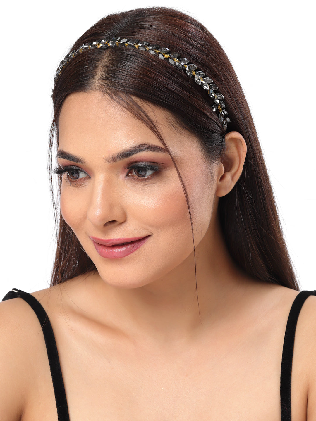Vogue Hair Accessories Black Fancy Party Hair Band Headband Hair Accessories For Girls and Women