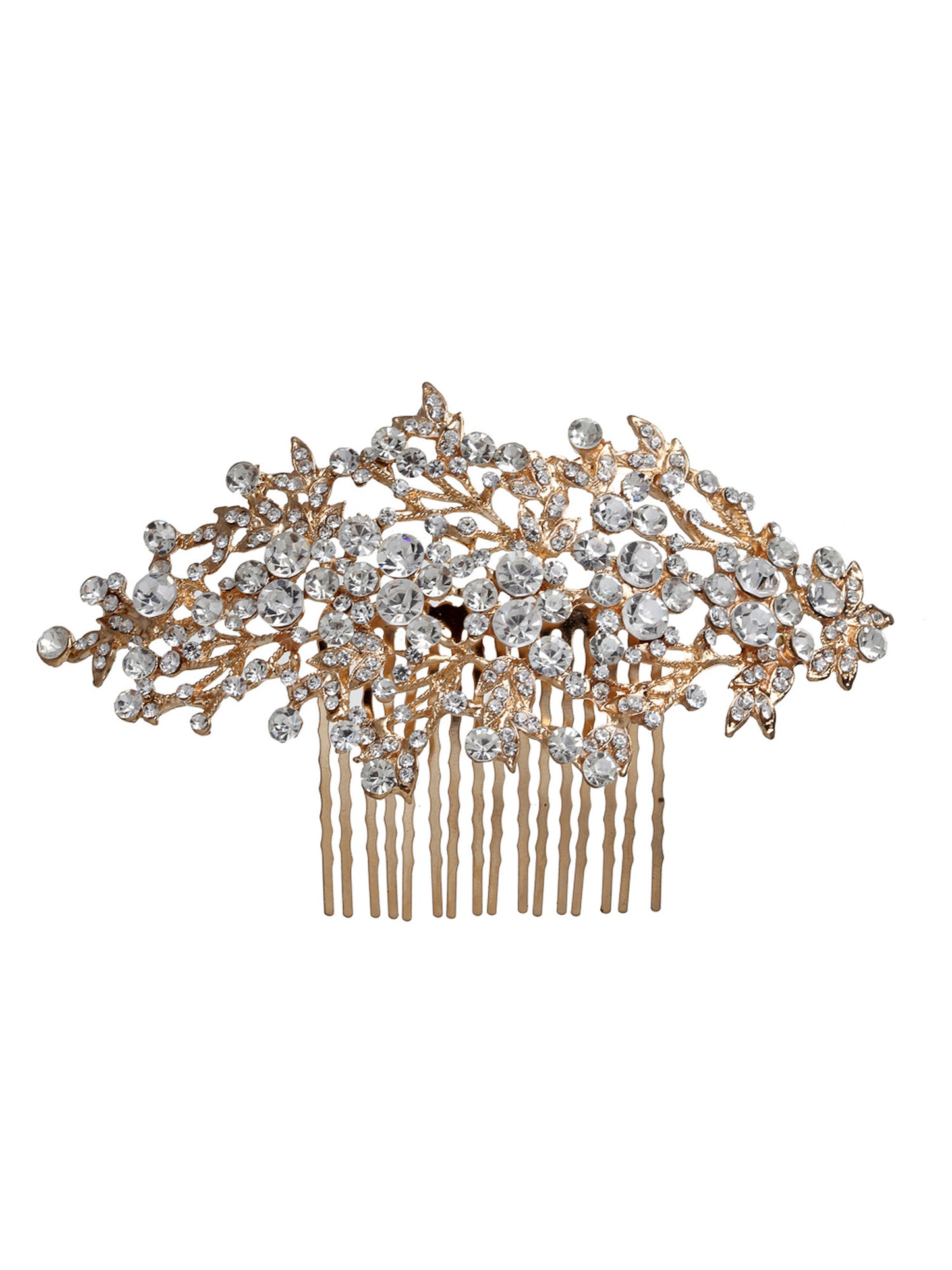 Vogue Hair Accessories Gold Fancy Hair Comb Clip