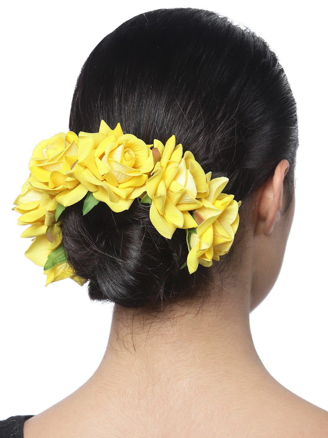 Vogue Hair Accessories Rose Flower Juda Hair Accessories For Girls And Women