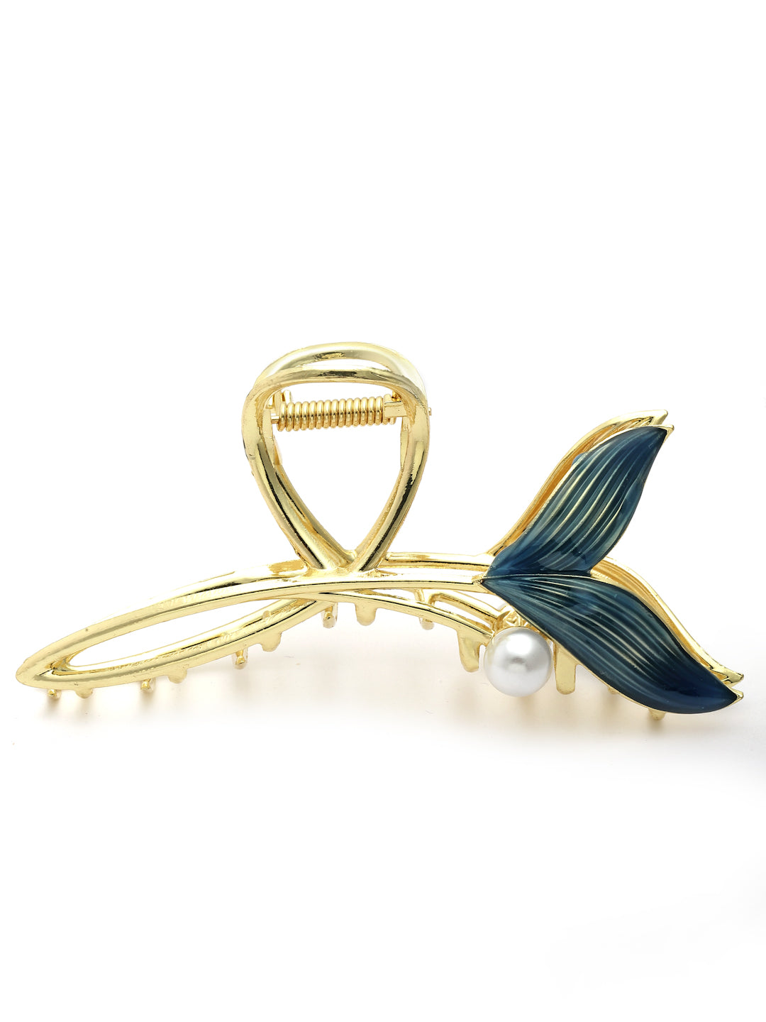 Vogue Hair Accessories Gold Fancy Party Big Size Clutcher Hair Claw Clip For Girls and Women