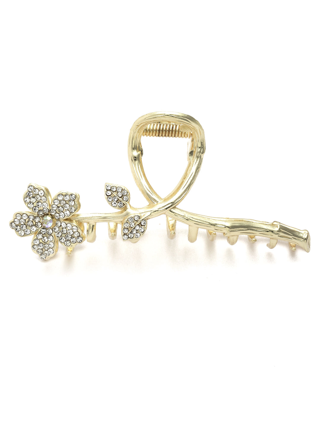 Vogue Hair Accessories Gold Fancy Party Big Size Clutcher Hair Claw Clip For Girls and Women