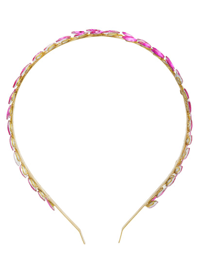 Vogue Hair Accessories Pink Fancy Party Hair Band Headband Hair Accessories For Girls and Women