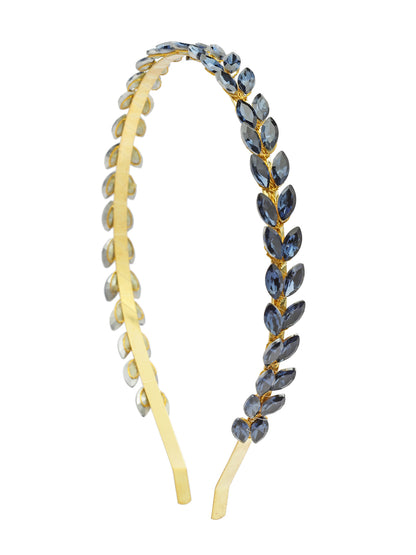 Vogue Hair Accessories Blue Fancy Party Hair Band Headband Hair Accessories For Girls and Women