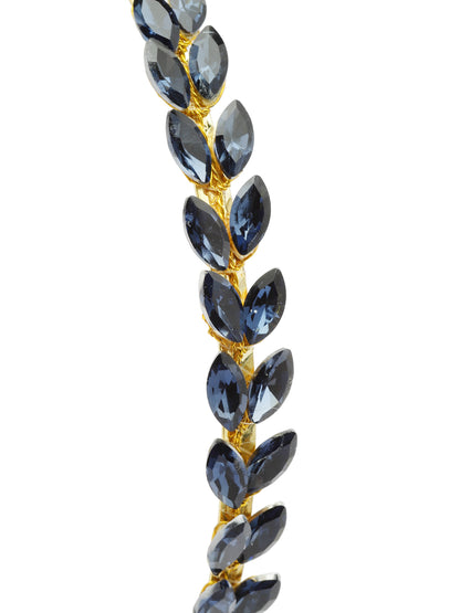 Vogue Hair Accessories Blue Fancy Party Hair Band Headband Hair Accessories For Girls and Women