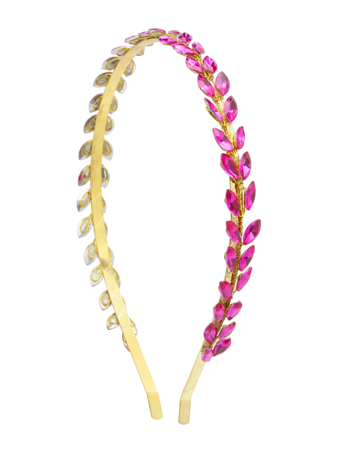 Vogue Hair Accessories Pink Fancy Party Hair Band Headband Hair Accessories For Girls and Women