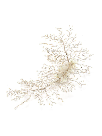 Vogue Hair Accessories White fancy Stylish Hair Clip