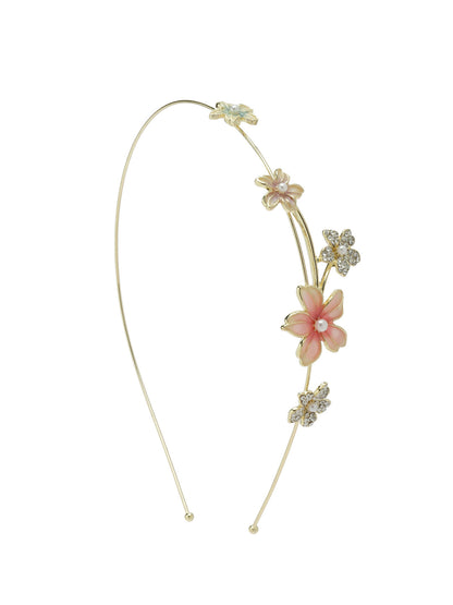 Vogue Hair Accessories Trendy Flower Hairband Headband For Girls And Women
